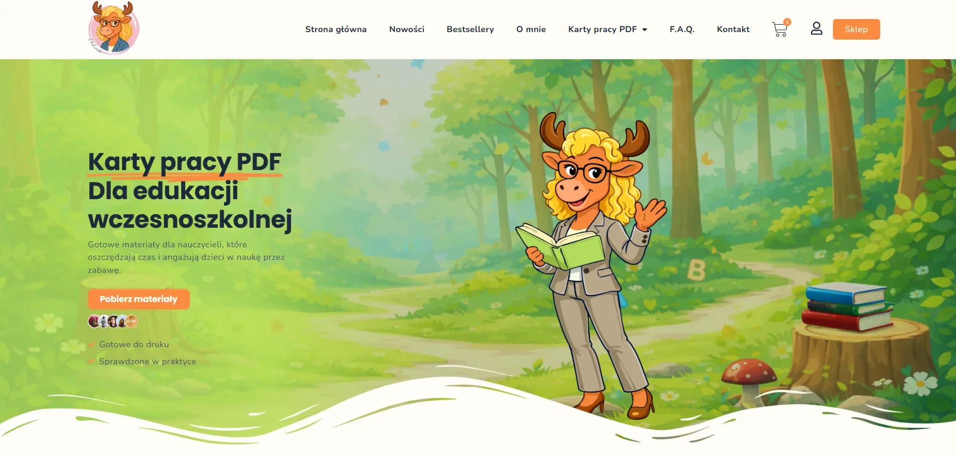 Podgląd sklepu internetowego EduŁosiek